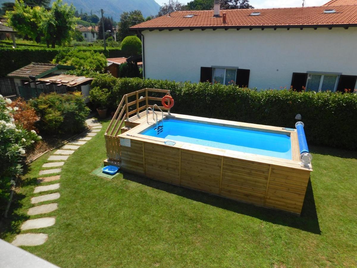 Haus Am See Vila Porto Valtravaglia Exterior foto